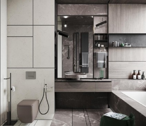 Custom Bathroom Cabinet